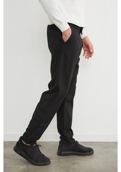 Beli Lastikli Bağcıklı Kumaş Pantolon fırsatları