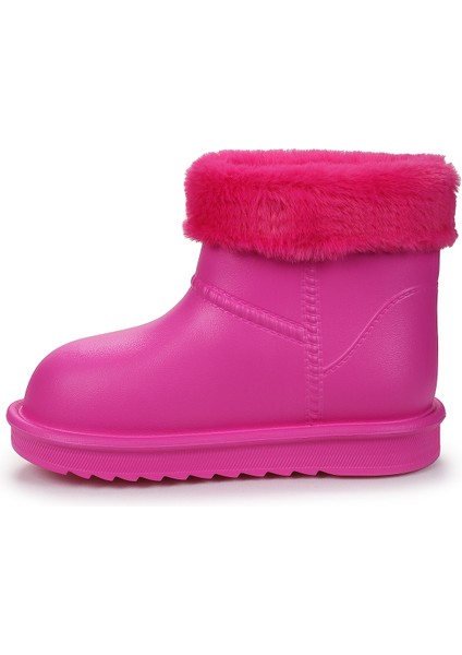 Geta Su Geçirmez İçi Kürklü Kız Çocuk Eva Yağmur Kar Çizme fırsatları