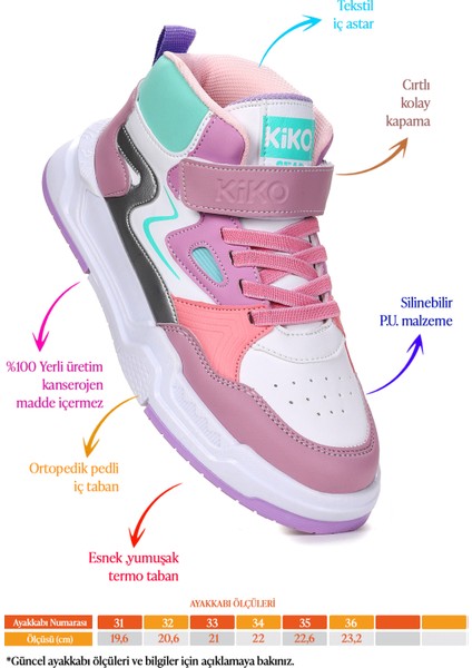 Hayka-3 Cırtlı Kız Çocuk Spor Ayakkabı fiyatları