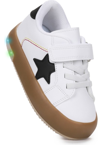 Rena Günlük Cırtlı Işıklı Kız Bebek Spor Ayakkabı