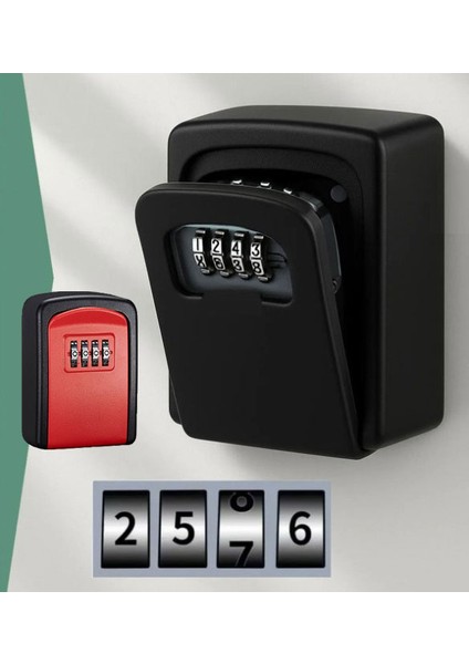 Şifreli Anahtar ve Eşya Saklama Güvenlik Kasası (5256)