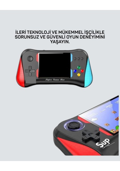 500 Oyunlu 3,5” Elde Taşınabilir Mini Oyun Konsolu – Şarjlı, Tv Bağlantılı fiyatları