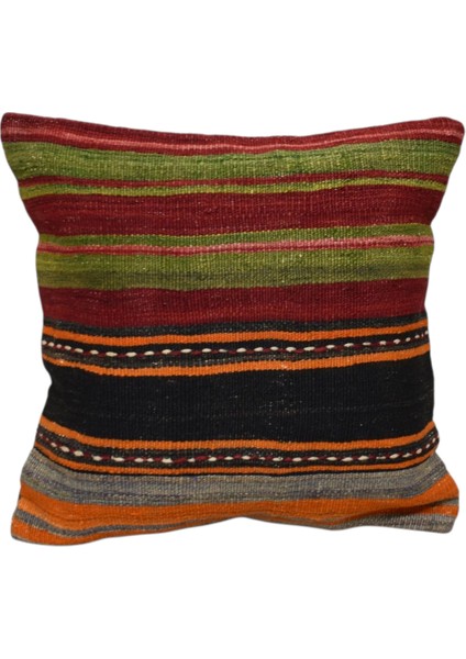 El Dokuma Kilim Kırlent Yastık Kılıfı 0191 - Yeni - Çok Renkli fiyatları