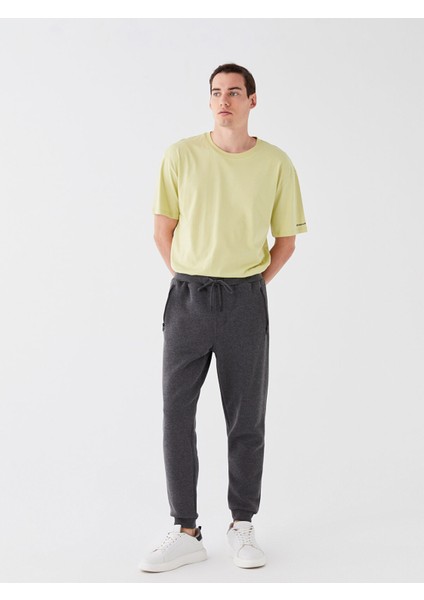 Yeni Sezon Slim Fit Erkek Kalın Jogger Eşofman Altı