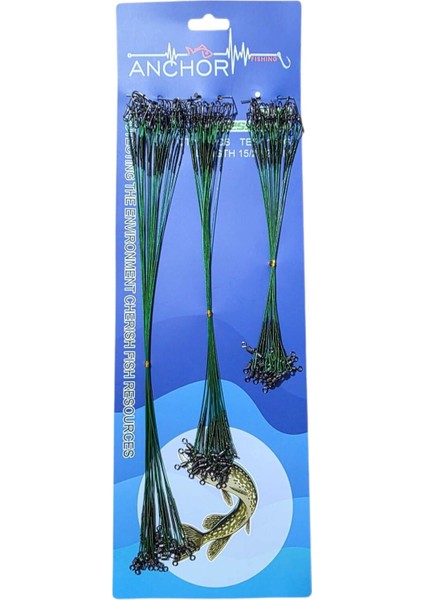 Fırdöndülü Çelik Tel 15 cm 5 Li Paket