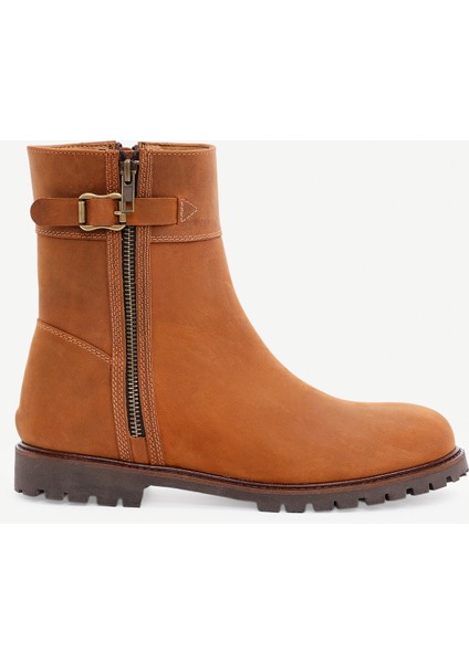 İnce Tabanlı Yumuşak Deri Bot