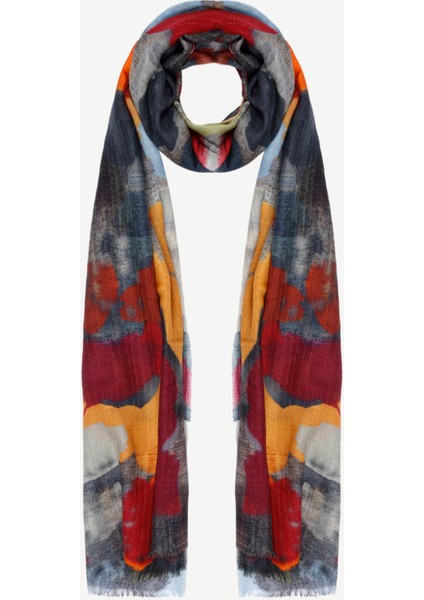 Çok Renkli Yün Şal