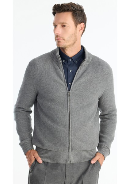 Regular Dik Yaka Uzun Kol Kazak fırsatları