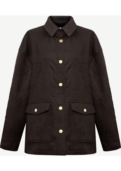 Regular Gömlek Yaka Uzun Kol Mont