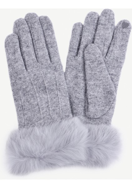 Bileği Kürk Detaylı Eldiven