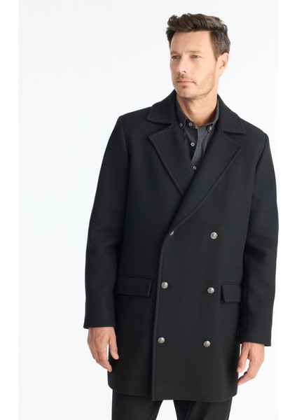 Regular Kırlangıç Yaka Uzun Kol Palto fiyatları