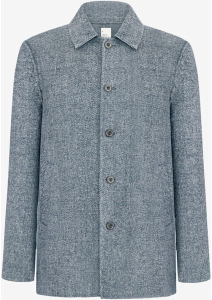 Regular Gömlek Yaka Uzun Kol Palto