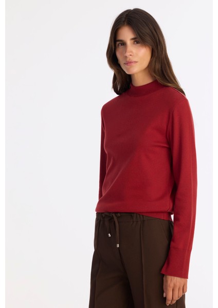 Regular Yarım Balıkçı Yaka Uzun Kol Kazak modelleri