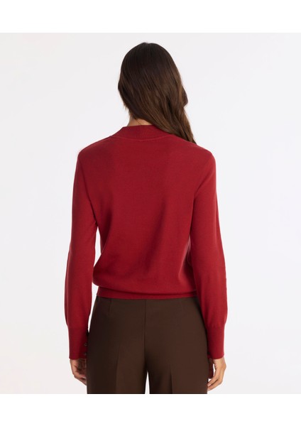 Regular Yarım Balıkçı Yaka Uzun Kol Kazak fırsatları