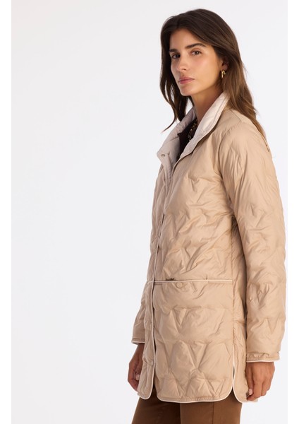 Regular Dik Yaka Uzun Kol Pardösü modelleri