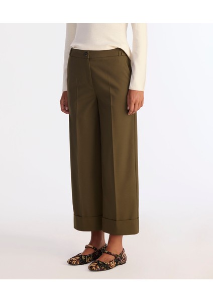 Düz Yüksek Bel Pantolon fiyatları