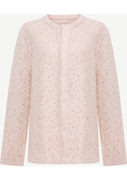 Regular Bisiklet Yaka Uzun Kol Hırka