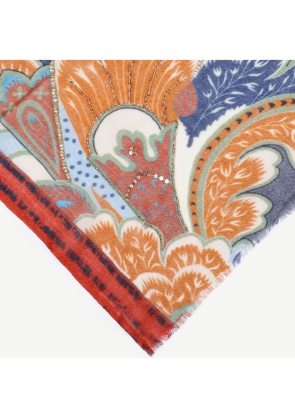 Etnik Desenli Yün Şal fiyatları