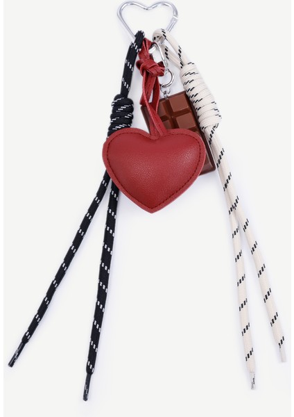 Çikolata Detaylı Charm Anahtarlık