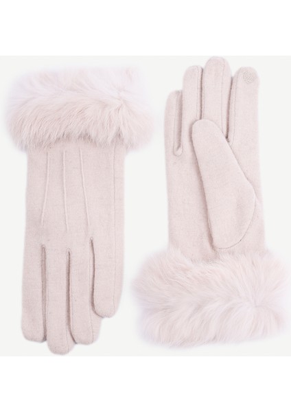 Bileği Kürk Detaylı Eldiven fiyatları