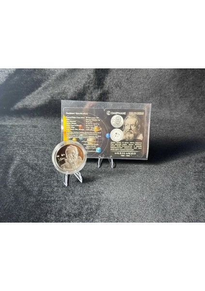 Darphane Galileo Galilei (1564–1642) – 20 Türk Lirası Gümüş Sikke