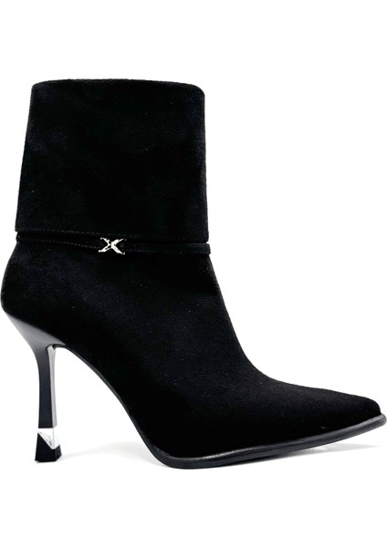 Topuklu Kadın Bot Siyah modelleri