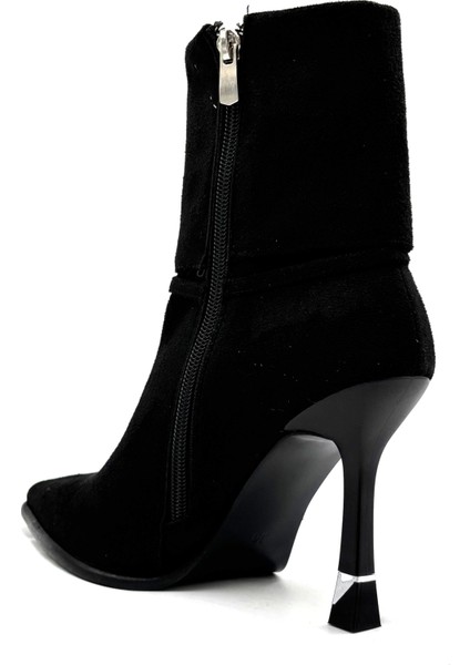 Topuklu Kadın Bot Siyah fırsatları