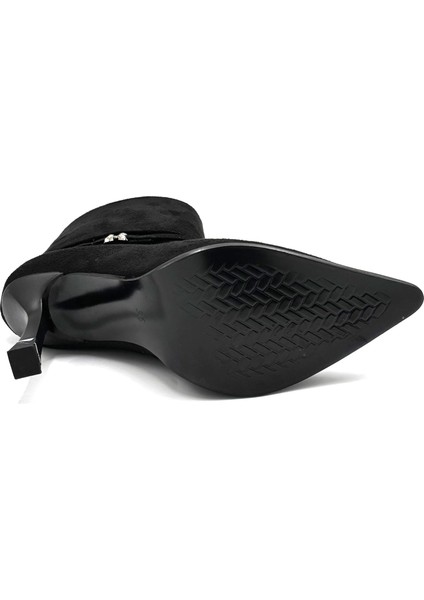 Topuklu Kadın Bot Siyah indirimleri