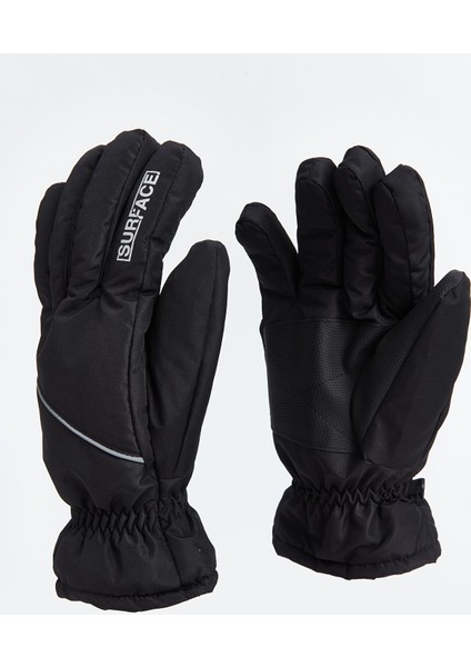 Yeni Sezon Yazı Baskılı Erkek Kar Eldiveni