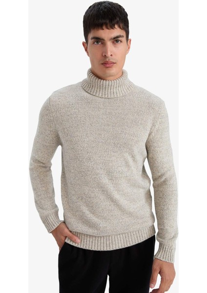 Standart Fit Balıkçı Yaka Triko Kazak F8344AX25WN modelleri