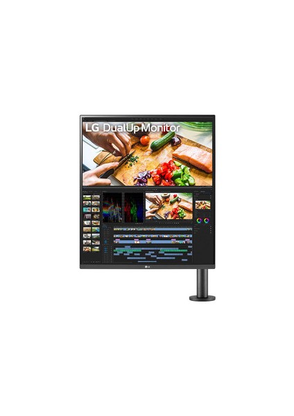 28" 28MQ780 5ms 60Hz Dual Up Qhd 2k Ergo Nano IPS Monitor