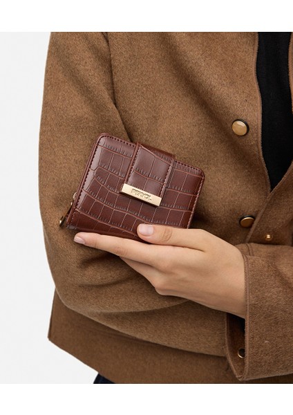 Timsah Derisi Görünümlü Cüzdan IW6250071013074 fiyatları