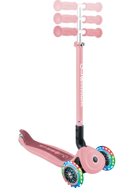 Go-Up Aktive Light Katlanabilir Işıklı Scooter - Pastel Pembe fırsatları