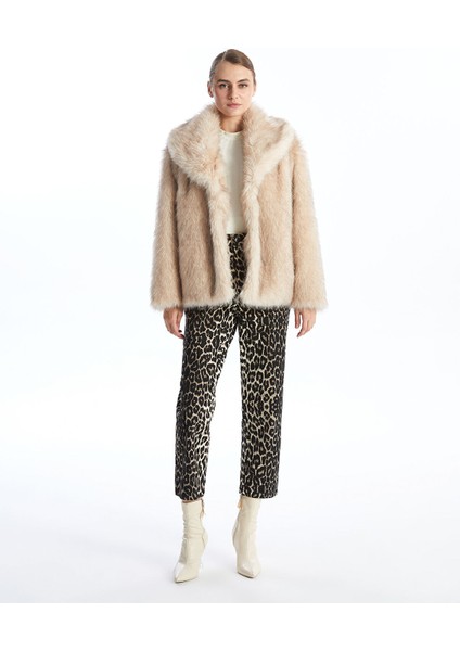 Yeni Sezon Ceket Yaka Kadın Kürk Kaban fırsatları