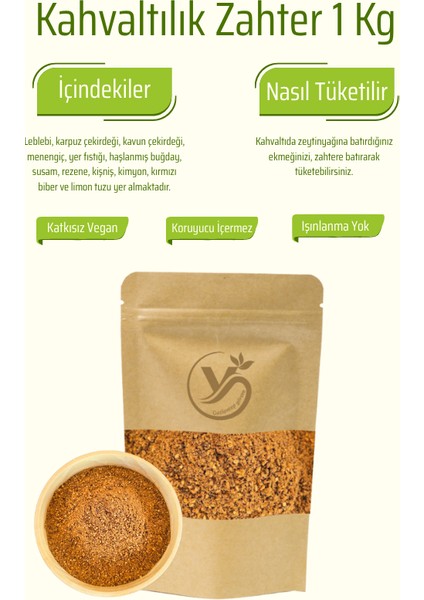 Dökme Kahvaltılık Zahter Ev Usulü 1 kg modelleri