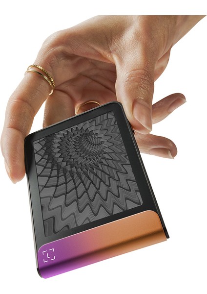 Flex Demir Fuşya Kripto Donanım Cüzdanı indirimleri