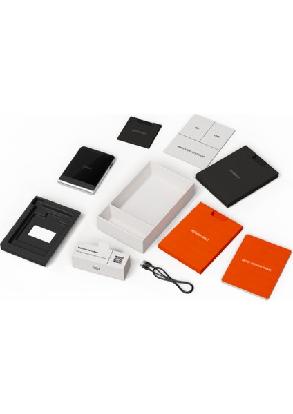 Flex Demir Fuşya Kripto Donanım Cüzdanı