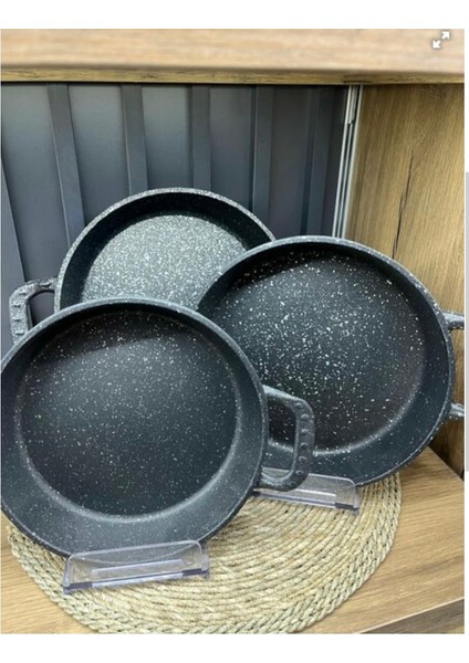 3lü Döküm Sahan Seti