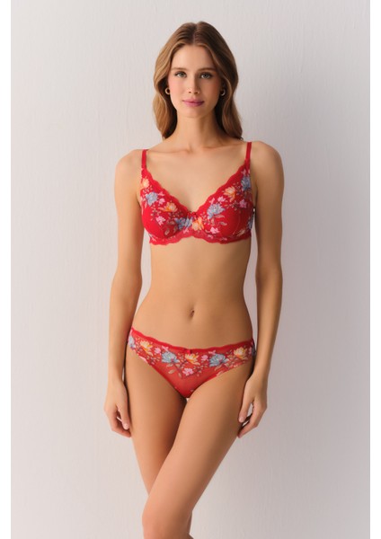 Ethereal Renkli Çiçekli Desteksiz Balenli Sütyen fiyatları