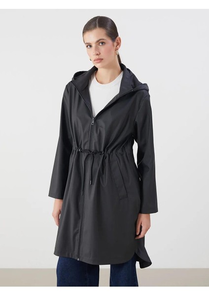 Kapüşonlu Kadın Yağmurluk (W5)