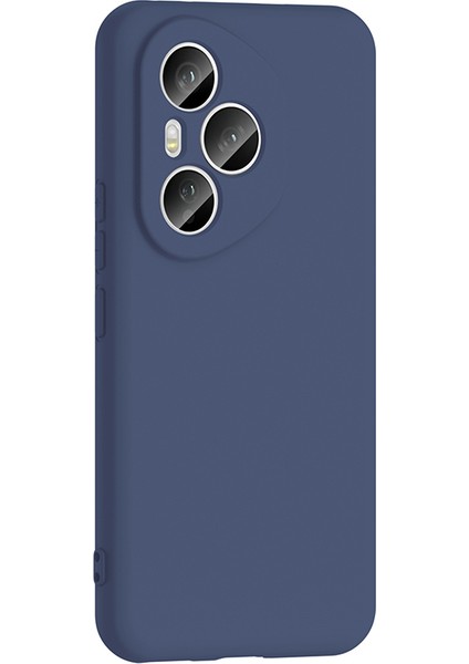 Honor 400 Pro Kılıf Lansman Içi Kadife Kamera Korumalı Mara Silikon Kılıf-Lacivert fiyatları