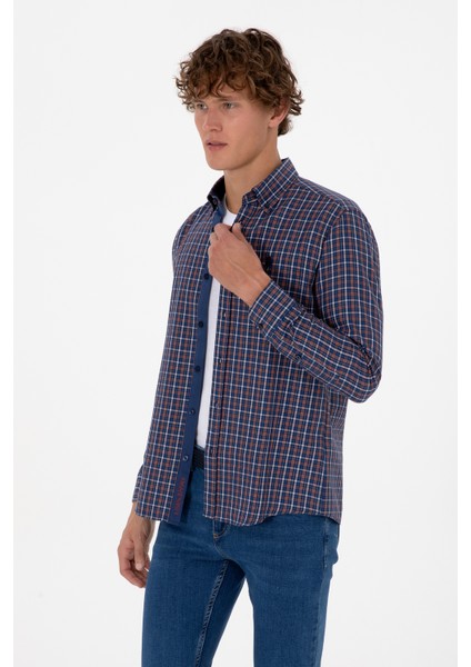 Erkek Bakır Gömlek Desenli 50316631-VR182 modelleri