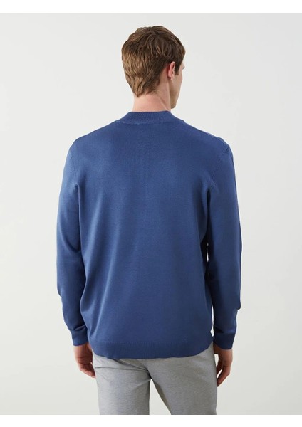 Dik Yaka Erkek Triko Kazak (W5) fırsatları