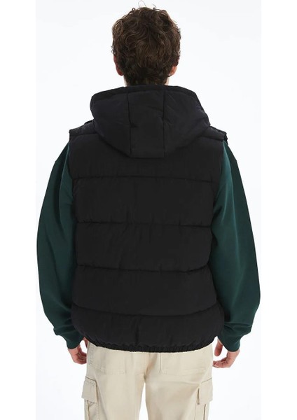 Standart Kalıp Kapüşonlu Erkek Şişme Yelek (W5) indirimleri