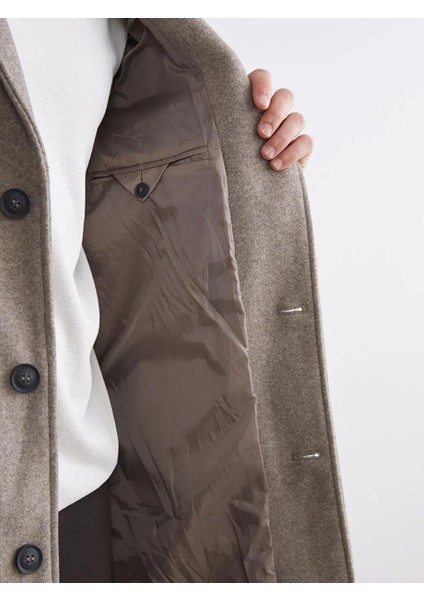 Standart Kalıp Erkek Kaşe Kaban (W5) fırsatları