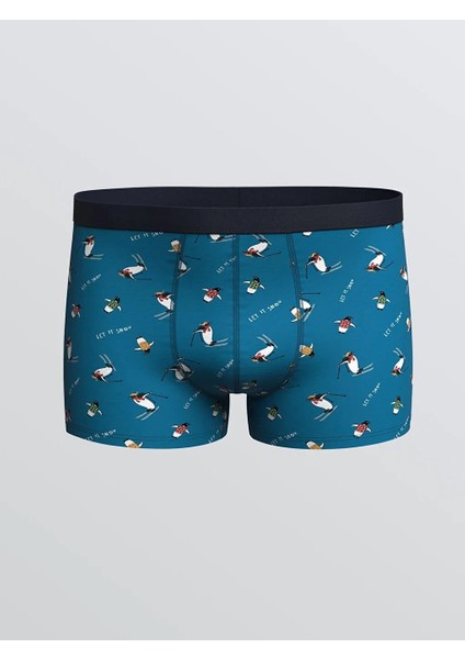 Standart Kalıp Pamuklu Esnek Erkek Boxer 3'lü (W5) fırsatları