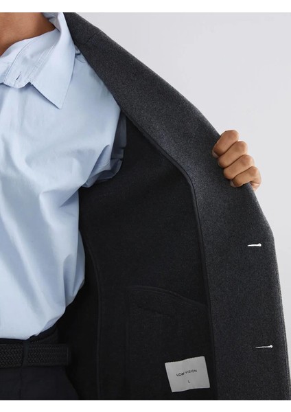 Standart Kalıp Erkek Kaşe Kaban (W5) fırsatları