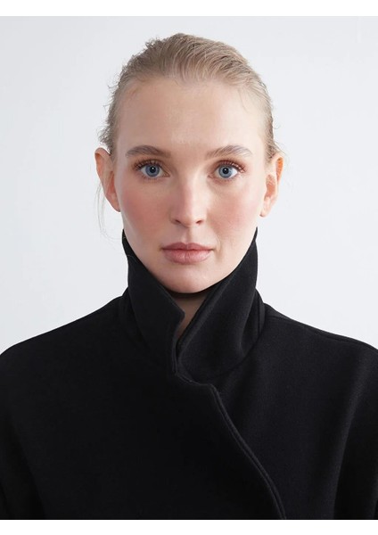 Dik Yaka Kadın Kaşe Kaban (W5) modelleri