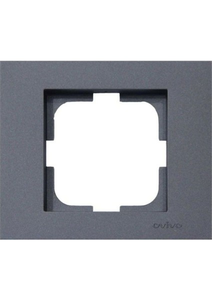 Grano Metalik Füme Tekli Çerçeve 2 Adet fiyatları