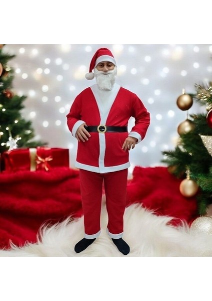 Noel Baba Kostümü Polar